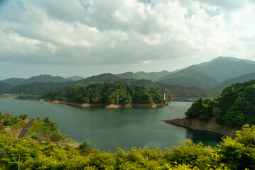 lake in the mountains