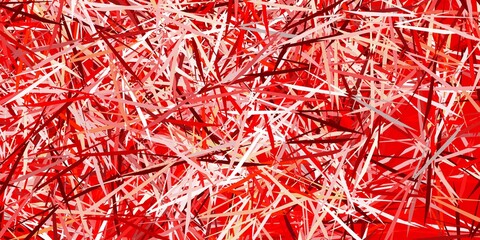 Naklejka premium Light Green, Yellow vector pattern with polygonal shapes.