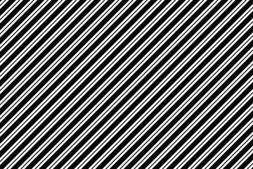 Obraz premium Black diagonal stripes. Vector abstract background