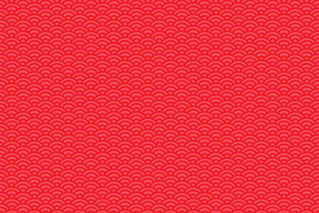 Red seamless pattern japanese style, Red background