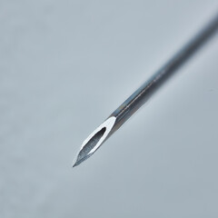 Tip of injection needle