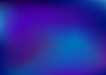 Gradient, dark blue tones. Shades of blue, blue, green colors. Space, galaxies. Night sky. Universe Vector,