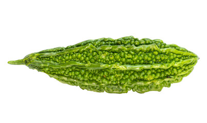 Fresh bitter gourd can be eaten with rice or made into herbal medicine. Good for health.  Clipping...