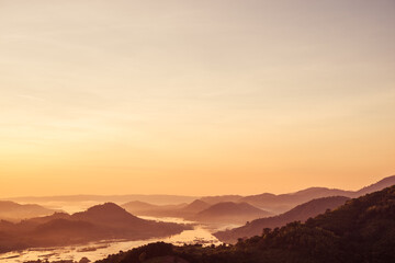Landscape from the top of mountain