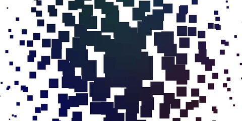 Light Blue, Red vector texture in rectangular style.