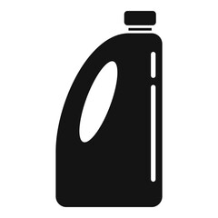 Organic liquid fertilizer icon, simple style