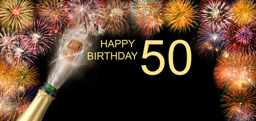 congratulations  on the 50th birthday