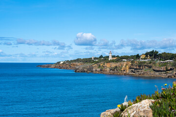 Coastline of Cascais in Portugal