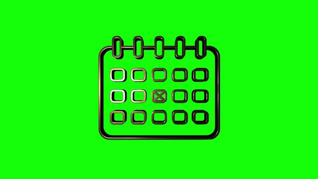 Office icon. Web icon set. Office, great design for any purposes. Motion graphics.