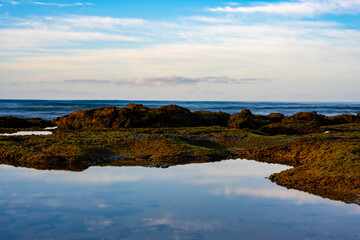 Obraz premium Coastline of Cascais in Portugal