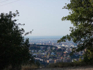 Villages very close to the city of Barcelona, Catalonia. Spain
