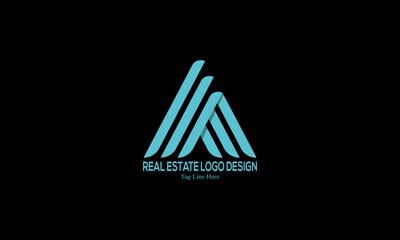 Real Estate Logo  Creative and Ilegant illustration design