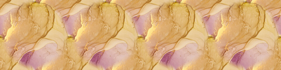 Obraz premium Seamless colorful banner Vintage watercolour