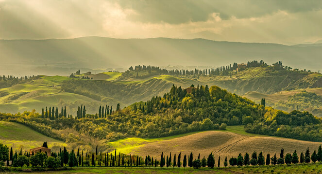 Toscana Landschaft Italien
