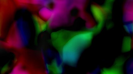 Color Neon Gradient. Moving Abstract Blurred Background