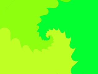 abstract green background with swirls