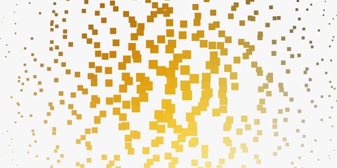 Light Yellow vector background with rectangles.