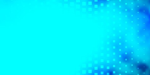 Light BLUE vector pattern in square style.