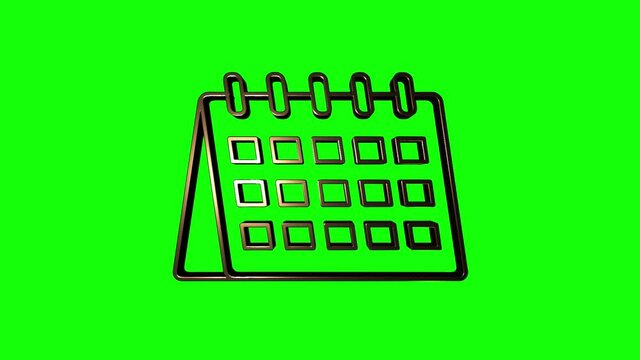 Office icon. Web icon set. Office, great design for any purposes. Motion graphics.