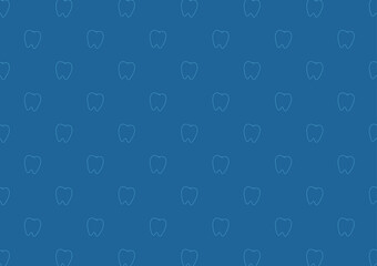 Teeth pattern wallpaper. Teeth symbol vector.