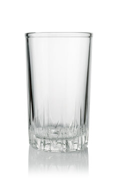 Glass isolated on white.