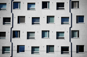 Fototapeta premium modern building exterior in Vienna Austria
