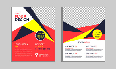 Food Restaurant Flyer Design