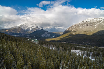 Canada landscapes in winters