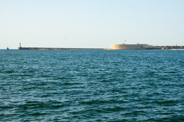 Fototapeta premium cargo ship in port