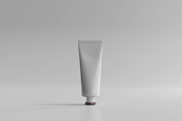 Isolated Cosmetic Tube 3D Rendering