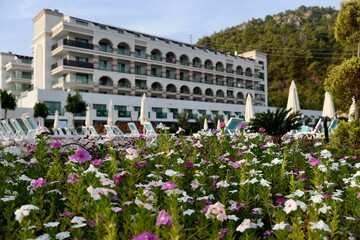 Hotel in flowers