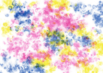 les motifs en aquarelle numérique