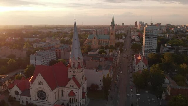 panorama of the old town
