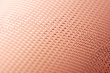 Metal coating and textured floor and backdrop