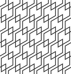 Abstract seamless geometric diamonds pattern.