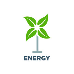 energy logo design with geometry