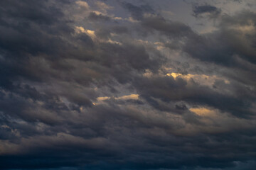 Obraz premium abendliche Wolkenstimmung