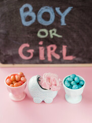 Gender reveal party decorations