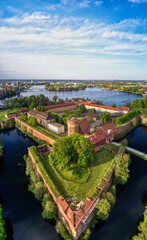 Zitadell Spandau in Berlin, Luftaufnahme Mai 2021