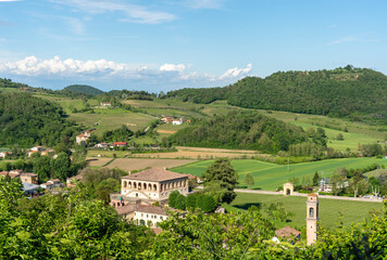 View of villa Vescovi, Luvigliano - Padova