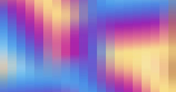 mosaic background, Colorful pixelated gradient animation	
