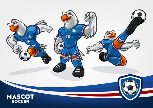 eagles set mascot team soccer