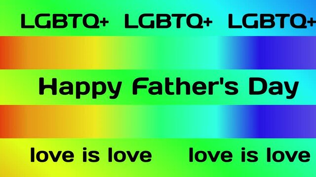 Happy Father's Day LGBTQ+