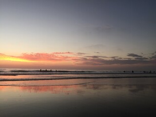 Obraz premium sunset over the sea
