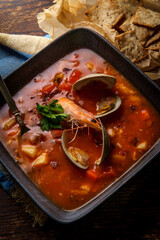 Manhattan Clam Chowder Soup