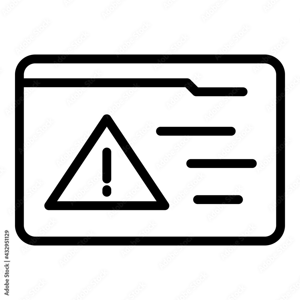 Poster api site icon. outline api site vector icon for web design isolated on white background