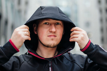 portrait of a man close portrait