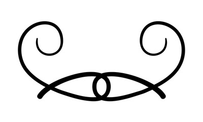 decorative swirl design