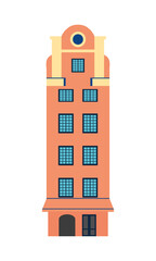 Naklejka premium gamla stan building