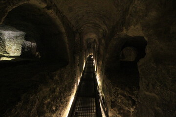 Naklejka premium stairs to the crypts